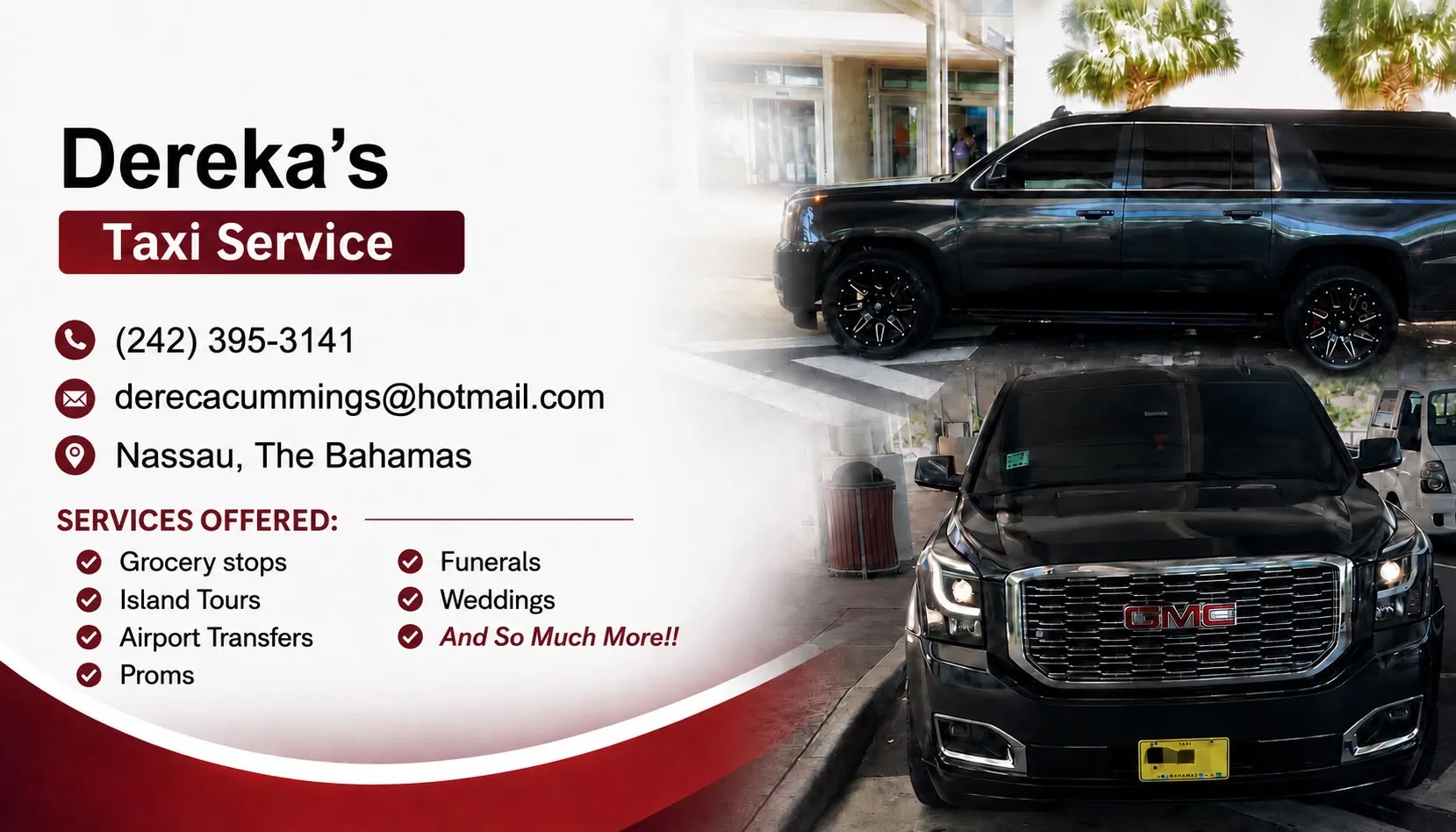 Bahamas taxi Services